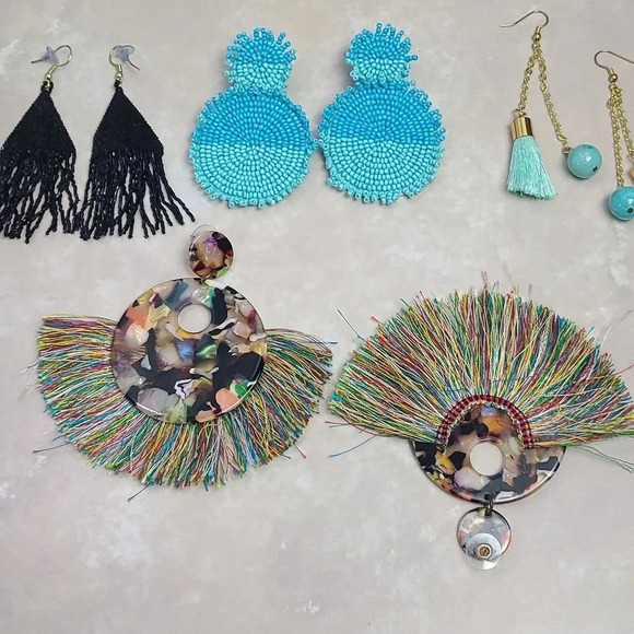 Earrings bundle of 4 pairs of earrings - Picture 7 of 11